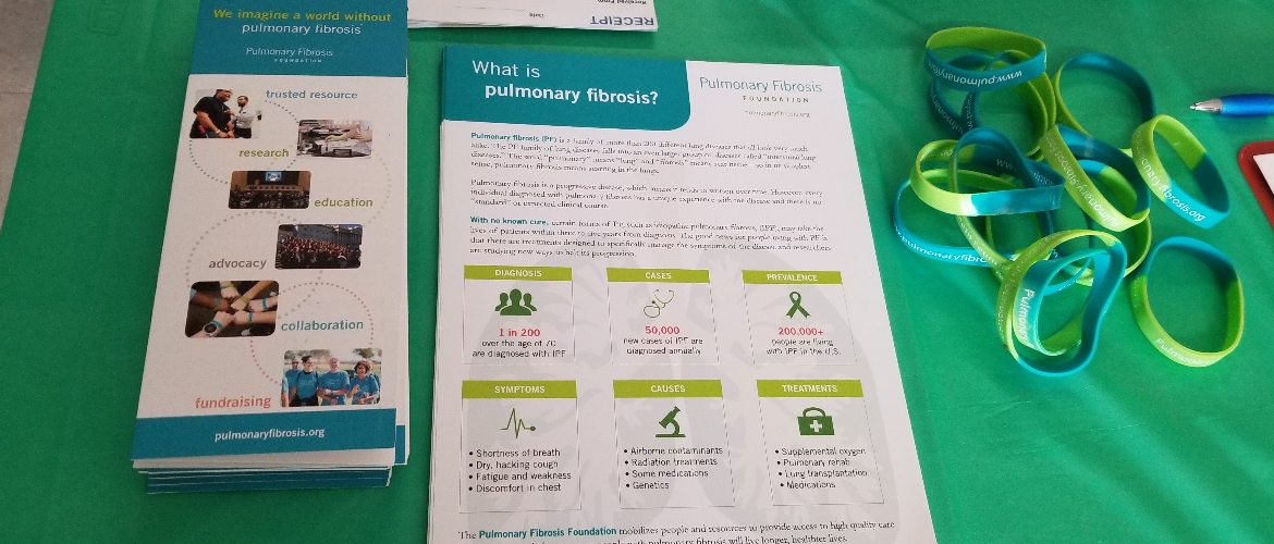 Pulmonary Fibrosis Pamphlets