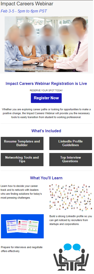 Webinar Email Template