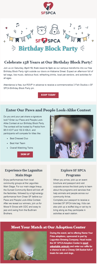 sf spca event email